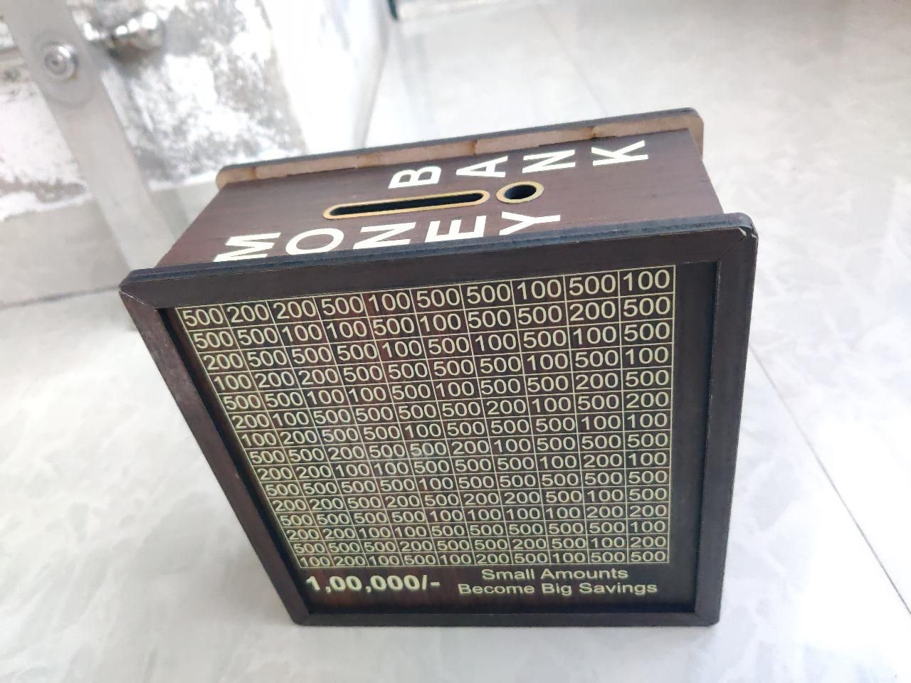 Goal Box Piggy Bank