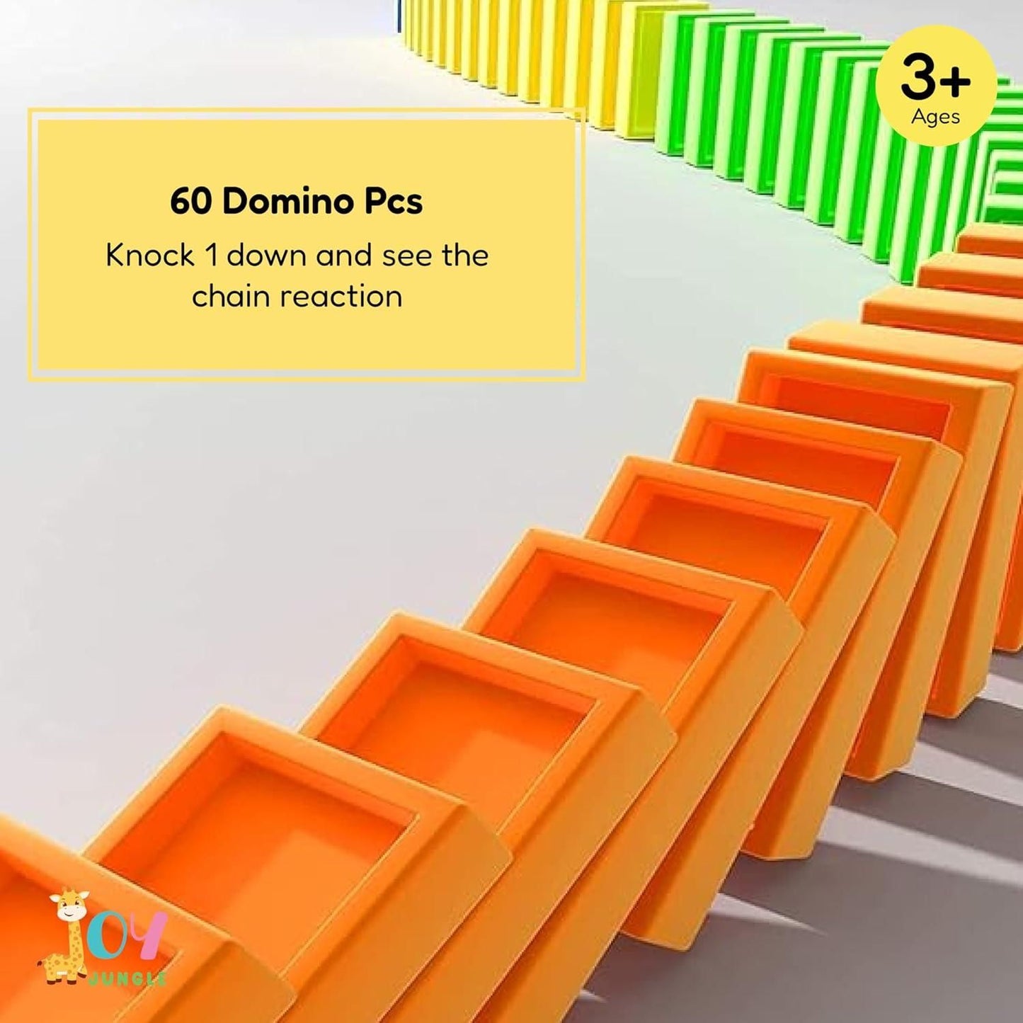 Domino Train Toy (DomiTrain)