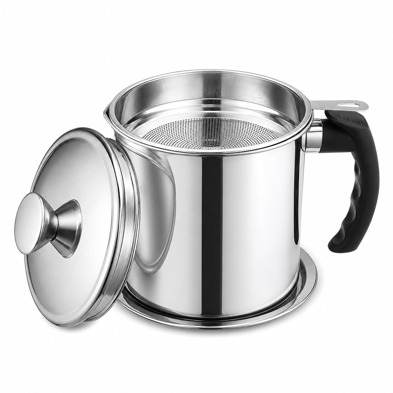 OilSaver™ 1.3L Stainless Steel Oil Filter Pot