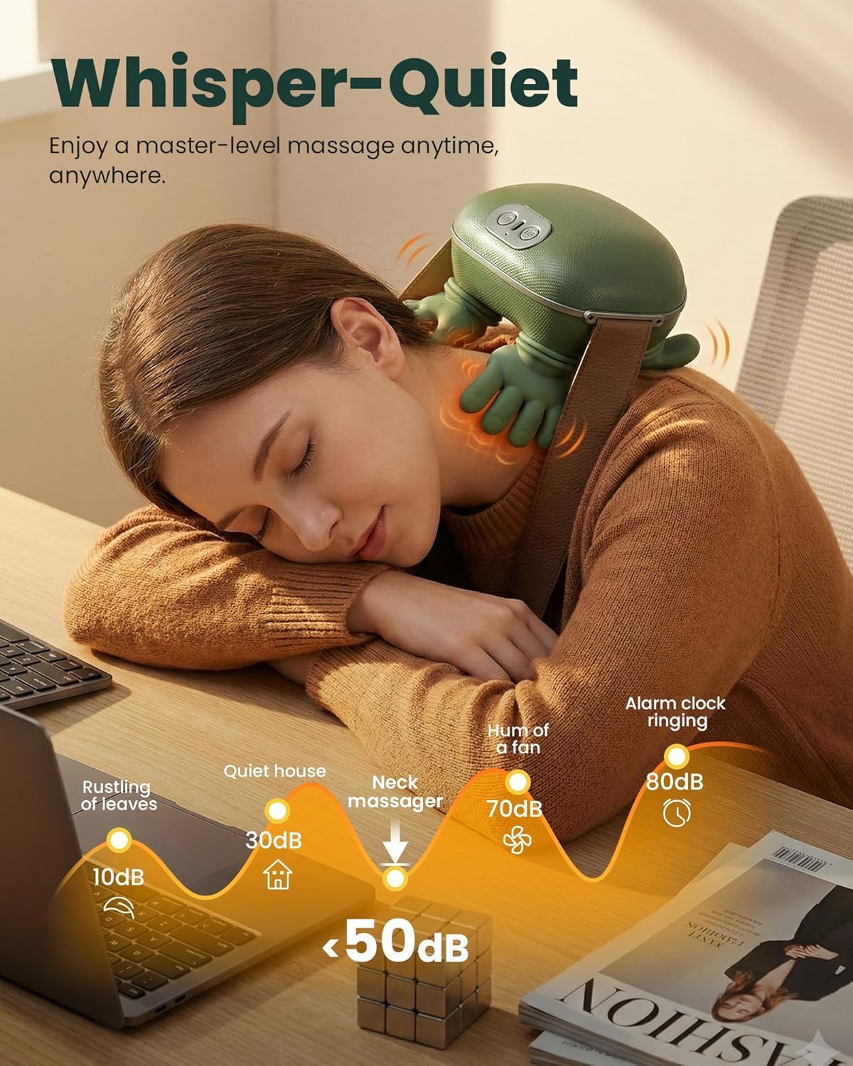 Relaxa™ Electric Hand Shape Neck & Shoulder Massager