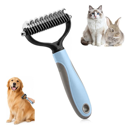 Pet Grooming Brush for Dogs & Cats