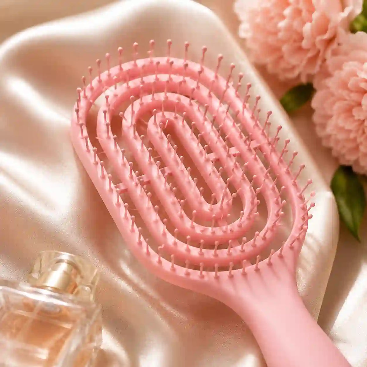 SilkFlow™ Detangling & Blow Dry Curved Hair Brush