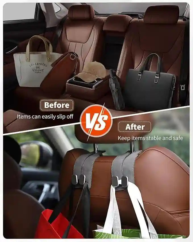 Car Hooks for Headrest (Pack of 2)
