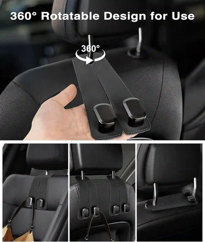 Car Hooks for Headrest (Pack of 2)
