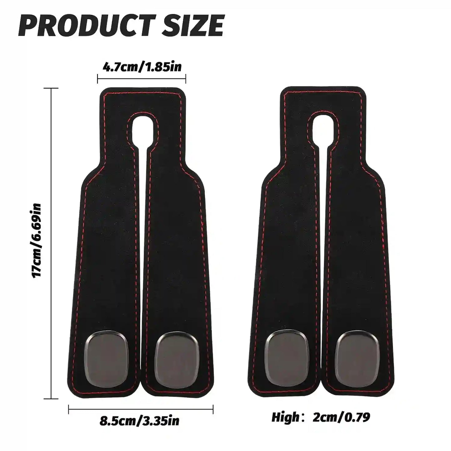 Car Hooks for Headrest (Pack of 2)