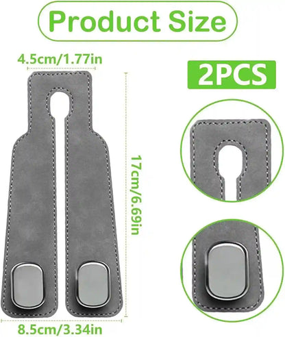 Car Hooks for Headrest (Pack of 2)