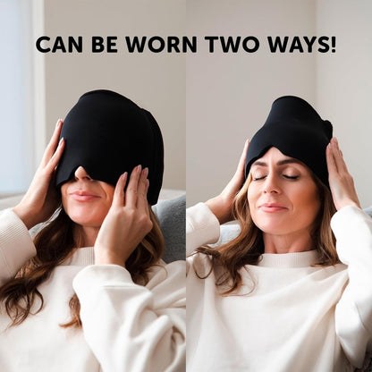 Migraine Relief Cap™ - Hot & Cold Gel Therapy for Instant Headache & Sinus Relief