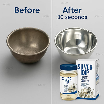 Silver Dip Instant Silver Cleaner For Home & Kitchen Use (Pack Of 2)