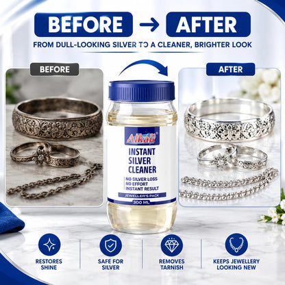Silver Dip Instant Silver Cleaner For Home & Kitchen Use (Pack Of 2)