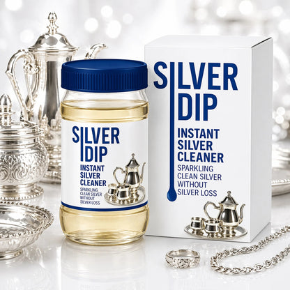 Silver Dip Instant Silver Cleaner For Home & Kitchen Use (Pack Of 2)