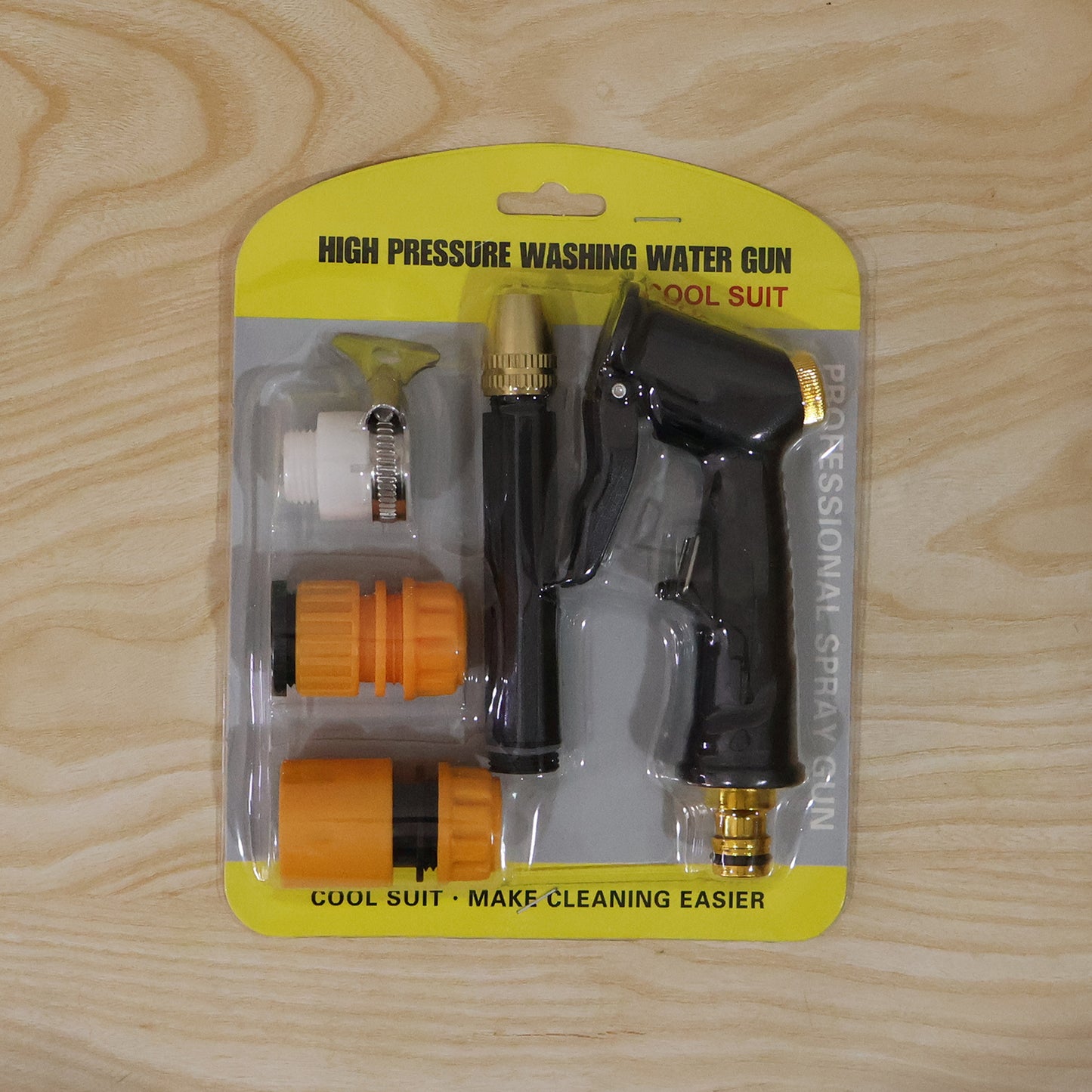 High Pressure Water Spray Gun  Powerful Cleaning Tool For Car  Garden