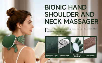 Relaxa™ Electric Hand Shape Neck & Shoulder Massager