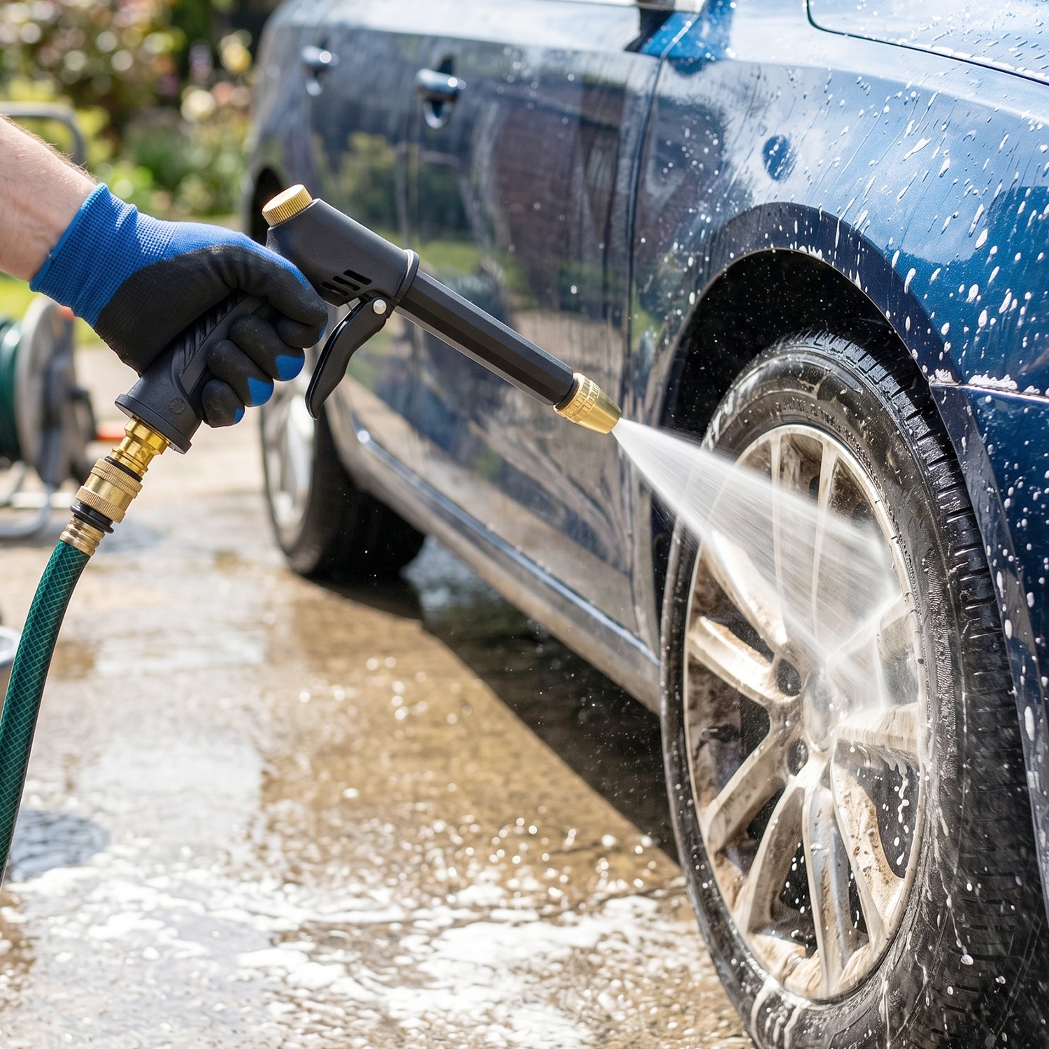 High Pressure Water Spray Gun  Powerful Cleaning Tool For Car  Garden
